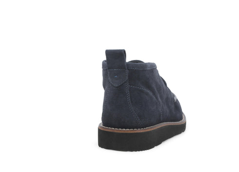 Melluso Uomo Polacchini Camoscio U55239W-238427 Blu